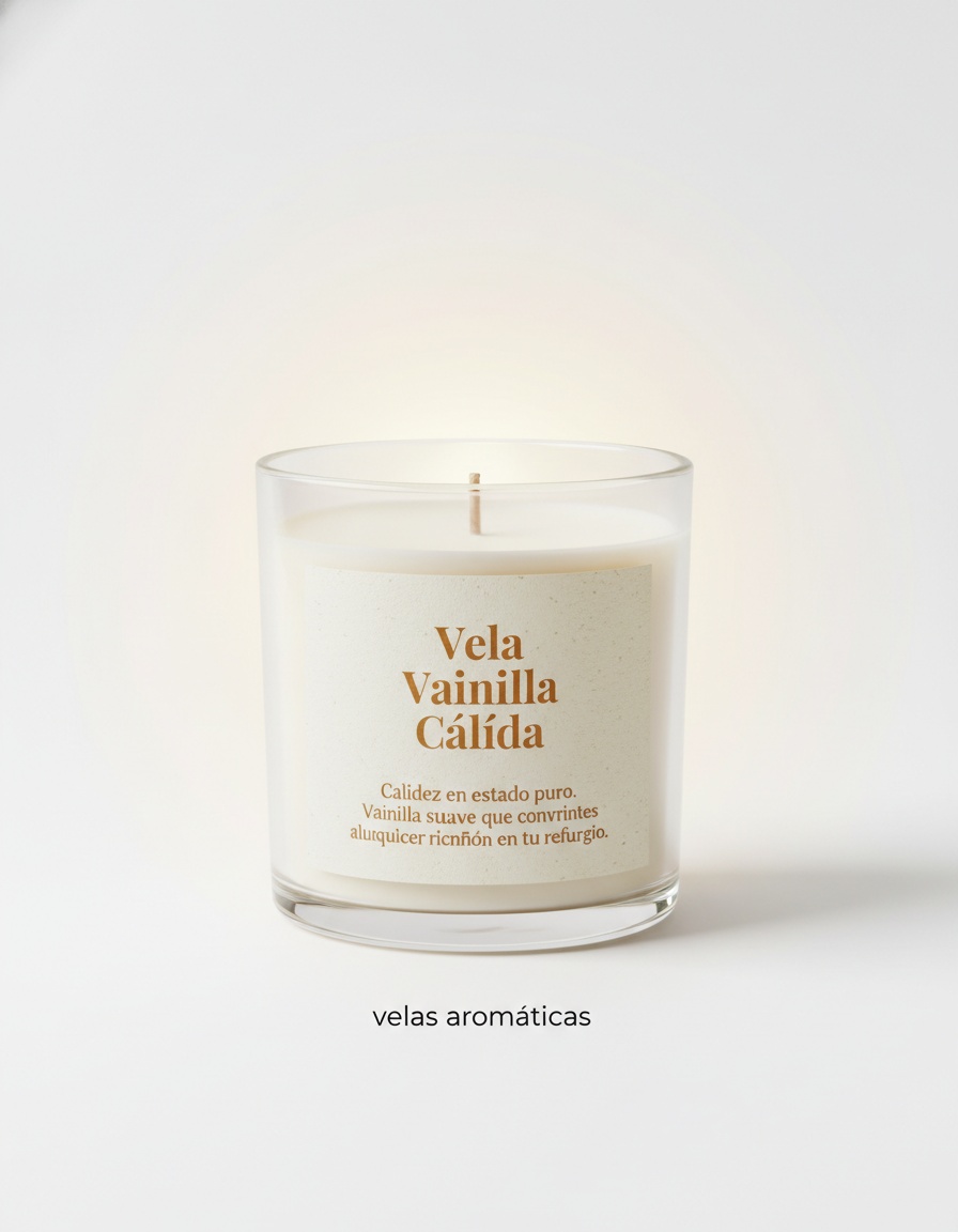 Vela Vainilla Cálida